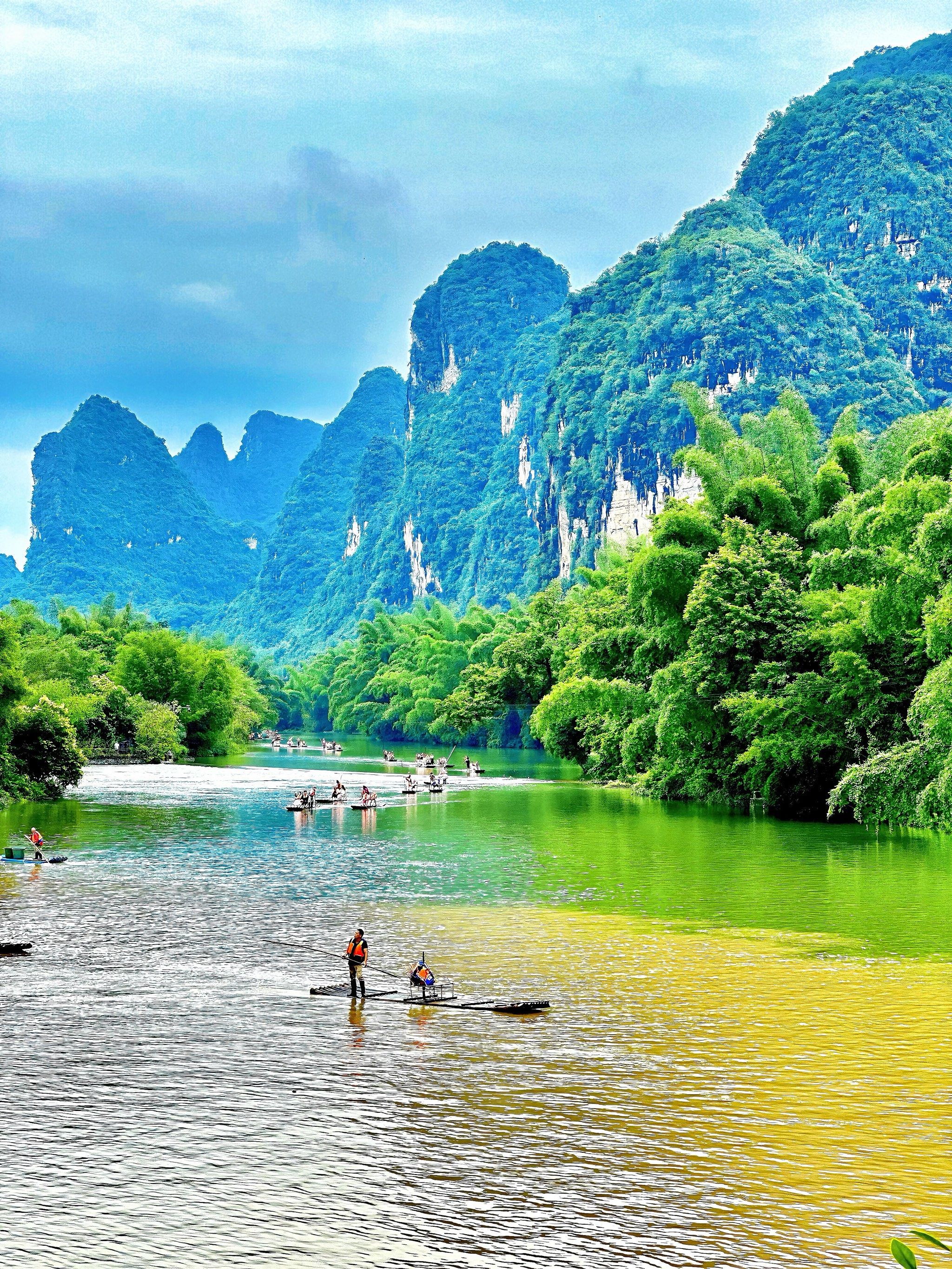 你一句桂林山水甲天下,我便来到真桂林