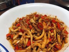 鱿鱼炒肉丝-天下客饭店(中山路店)