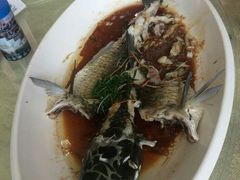 清蒸山涧鲩鱼-茗荔园农庄(大涌店)