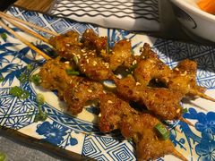 烤羊肉串-探鱼·鲜青椒爽麻烤鱼(领展购物广场店)