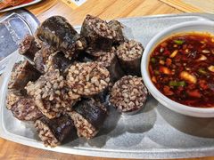-草家酱蟹炭火烤肉店(珲春南路一店)