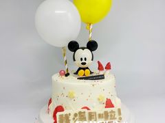 -卡比儿童蛋糕·心意定制·低脂零卡糖动物奶油FancyBALLOON(滨海店)