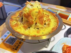烤鸡爱上芝士-猪啊牛呀羊啊铜盘烤肉(正大广场店)