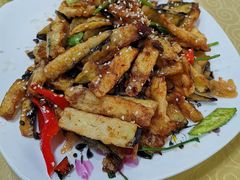 风味茄子-春水锅贴·传统鲁菜(大明湖店)