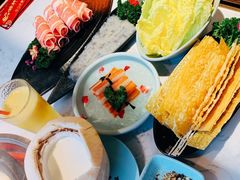 椰皇奶冻-捞神煲汤火锅(湖滨商业街店)