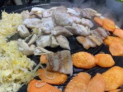烤猪五花肉-海花锅盖烧烤店(怡馨家园店)