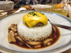 芝士牛肉汉堡咖喱饭-红小满休闲餐厅(十全街店)