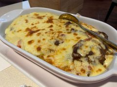 香焗波蛋免治牛肉饭-本味轩精品茶餐厅(黄山路店)