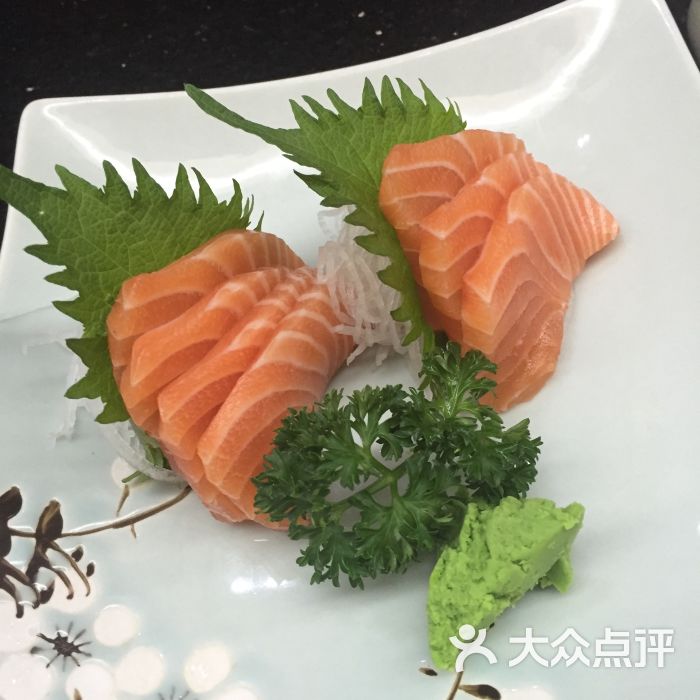 山葵家日式料理店(川大店)三文魚刺身厚切圖片 - 第1344張