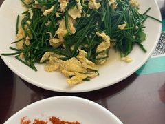 沙葱炒蛋-范记靖远羊羔肉(博物馆店)