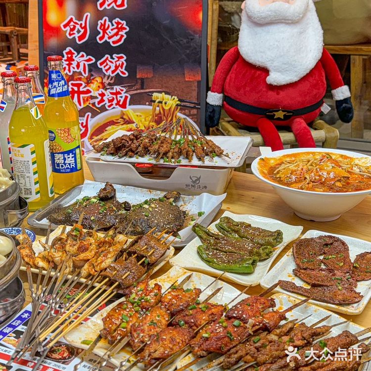 来猜店:烧烤、开了十几年、招牌烤鸡翅!