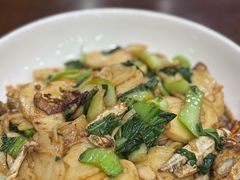 青菜肉丝年糕-红灯笼龙凤饭店(宁波老字号店)