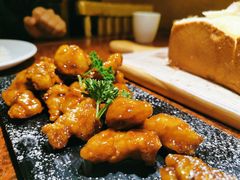 雪花糖醋里脊-绿茶餐厅(华联万柳店)