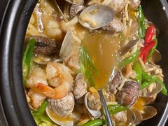 青椒海鲜烩-柴门头啖汤·经典川菜·慢火汤品(锦城万达店)
