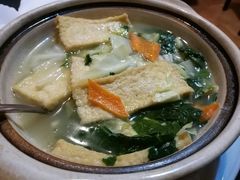 豆腐青菜汤-功夫餐厅