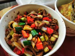 牛肉腰花二合一豆皮-周记热干面豆皮大王(桃花东街店)