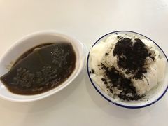 黑米凉糕-鞠婆婆•绵绵冰•凉糕•手工冰粉(苏稽一店)