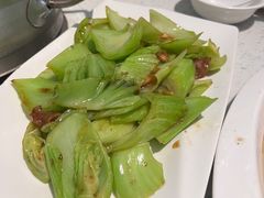 清炒水东芥菜-肥仔文澳门猪骨煲(南京西路店)