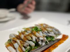 秋葵拌沙虫-黑明餐厅(白鹭洲店)