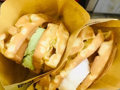 薄饼夹抹茶雪糕-成裕雪糕店(士多店)