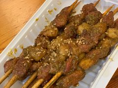 羊肉串-十里铺铁板鱿鱼