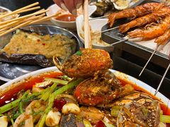 -宝记烧烤·碳锅羊肉·羊蝎子火锅·夜食社(文体路创始店)