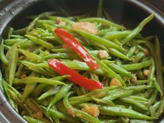 参八酱炒芸豆-望乡楼上海菜(日月光店)