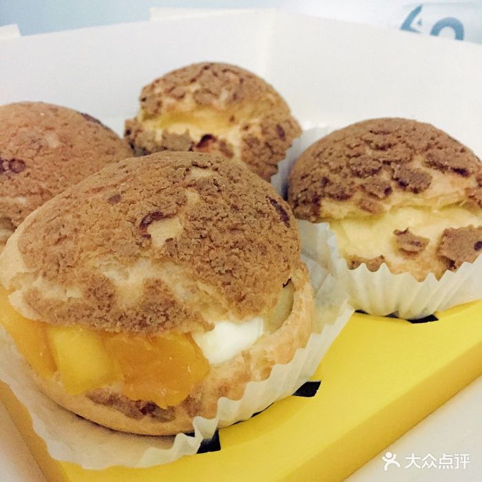 翻旧时fun94烘焙蛋糕芒果奶油泡芙图片 - 第8张
