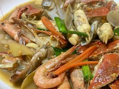 家烧海鲜拼盘-柠静私家菜(石板巷店)