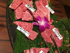 松阪牛肉拼盘-松阪牛焼肉M(法善寺横丁店)