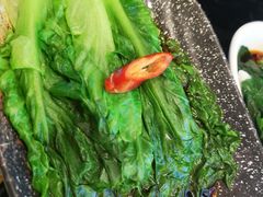 白灼生菜-西关味(大卫城店)