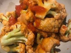 番茄炒有机菜花-潮粥荟·潮汕砂锅粥(朝阳大悦城店)