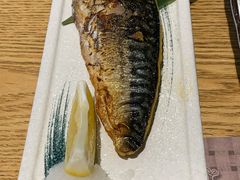 盐烤青花鱼-林妈妈村·日式料理(宝山万达店)