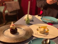 熔岩巧克力配香草冰淇淋-弦月窗LUNETTE BY AMANDA(复兴路店)