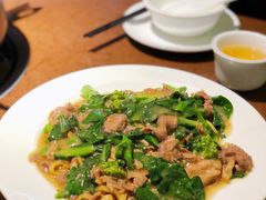 湿炒牛河-幸运牛汕头小黄牛牛肉火锅(梅林店)