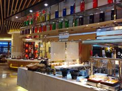 自助取餐区-杭州钱江新城万怡酒店-西餐厅