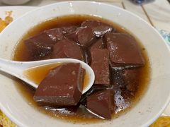 金蒜韭菜猪红-稻香酒家·33年老字号·港式粤菜(富邦中心店)