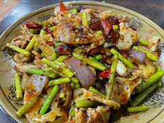爆炒脆肠-正宗苏稽毛哥跷脚牛肉总店