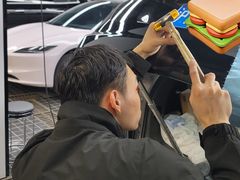 -鲨鱼皮汽车凹陷玻璃修复(静安店)