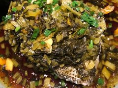 雪菜鸡油大白鱼-扬州狮子楼·非遗淮扬菜(总店)