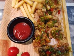 泰式甜辣炸鸡拼盘-米斯特比萨(罗斯福店)