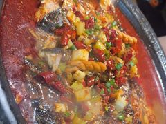 -探鱼·鲜青椒爽麻烤鱼(苏宁广场店)