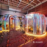 通州首家🌟冬天在星空泡泡屋里面吃老北京铜锅涮肉🍲北京专属浪漫