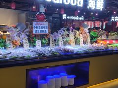 自助取餐区-聚盛源蒸汽海鲜火锅烤肉自助(巨川金海岸购物广场店)