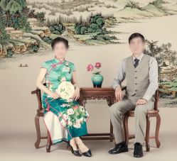 -时光纪亲子全家福照相馆(静安店母女写真父母纪念照)