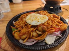 海鲜炒乌冬面-格兰西点餐厅(文化街店)