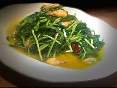韭菜炒白虾-小溪桥三号院子(华庄店)