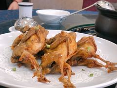 盐焗鹌鹑-祈胜邨•顺德鱼生•顺德菜(容桂店)