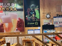 面包甜点陈列柜-木屋烧烤(西南角店)