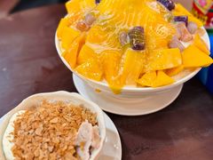 芒果芋圆牛奶绵绵冰-水牛奶皇后糖水铺(深圳总店)